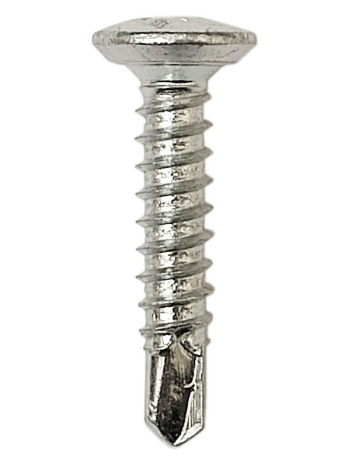 Gardinia 3.9mm x 19mm Upvc Fixing Screws in Silver Finish Bag of 20 - Image 3