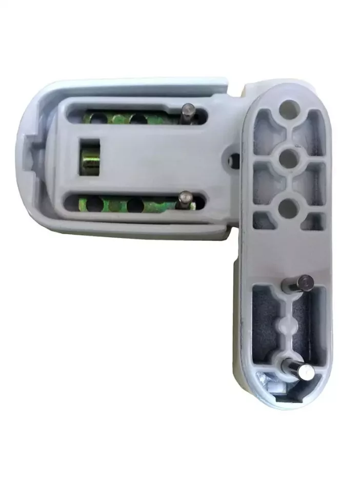 Avocet WMS Mini Triad MT3D uPVC Flag Door Hinge in White or Brown - Image 2