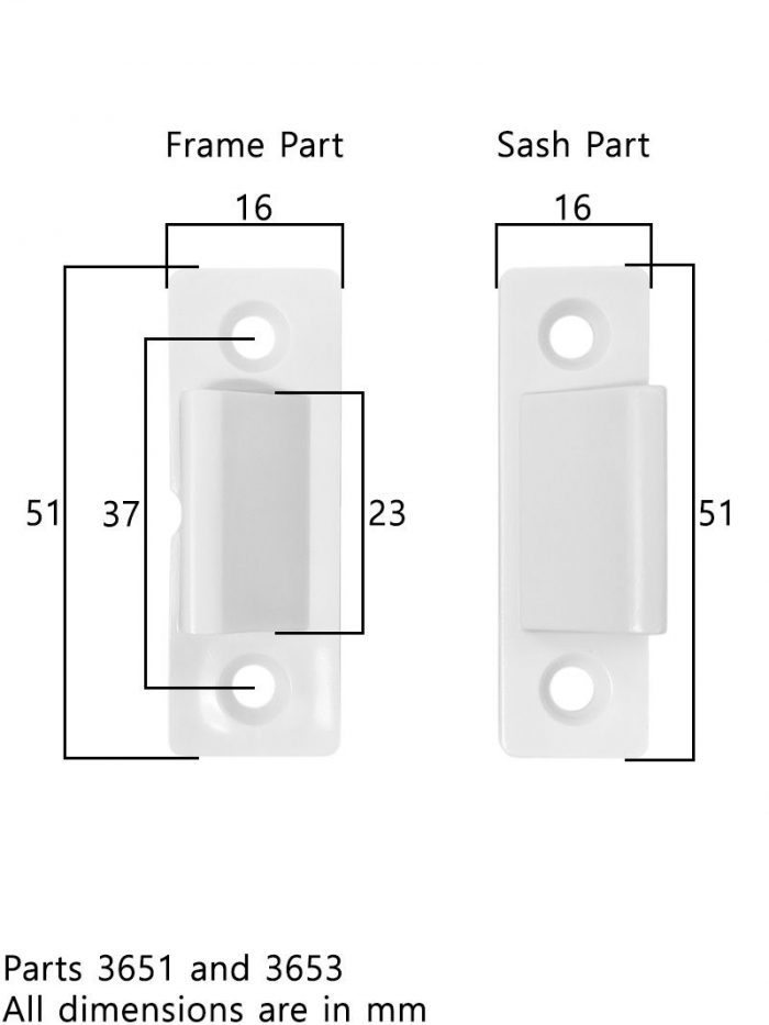 Duraflex uPVC Window Cavity Closing Wedge Draught Sealing 5 X Pair