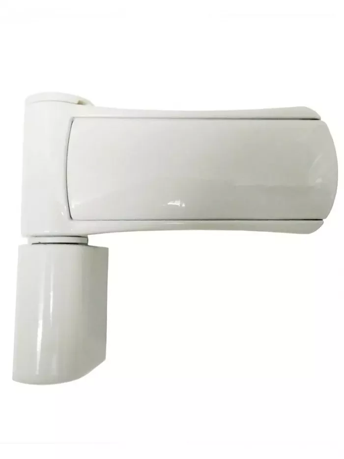 Heavy Duty 3D140 Flag Door Hinge 110mm White Brown Gold Chrome