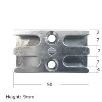 Maco Window Mushroom Striker Keep Night Vent Lock Plate