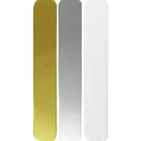 Trojan Blank External uPVC Door Handle Cover Plate No Hole Metal
