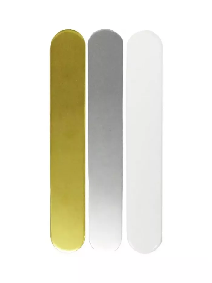 Trojan Blank External uPVC Door Handle Cover Plate No Hole Metal - Image 3