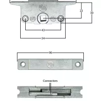 Trojan Stallion uPVC Window Lock Gear Box Scholes Selecta WP Match - Image 4