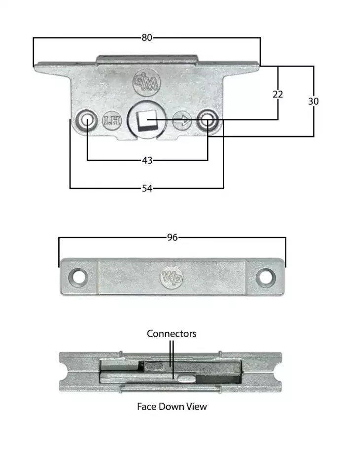 Trojan Stallion uPVC Window Lock Gear Box Scholes Selecta WP Match - Image 4