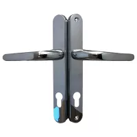 uPVC Door Handle 215mm Screw Fix Spring Loaded