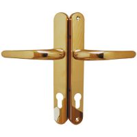 uPVC Door Handle 215mm Screw Fix Spring Loaded - Image 6