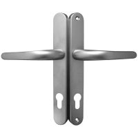 uPVC Door Handle 215mm Screw Fix Spring Loaded - Image 4
