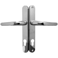 uPVC Door Handle 215mm Screw Fix Spring Loaded - Image 5