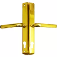uPVC Door Handle 240mm Screw Fix 92pz Heavy Duty Sprung 5 Colors - Image 5