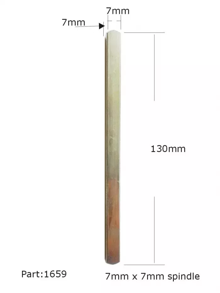 uPVC Door Handle Spindles, Screws, Sleeve Shims Repair Parts - Image 4