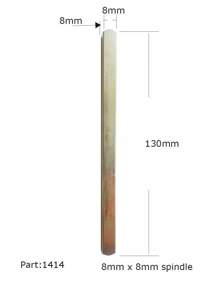 uPVC Door Handle Spindles, Screws, Sleeve Shims Repair Parts - Image 5
