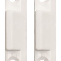 White Upvc Window Sash Cavity Closing Wedge Draught Sealing 5 X Pairs