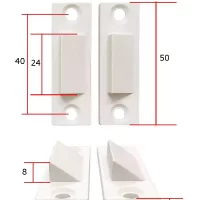 White Upvc Window Sash Cavity Closing Wedge Draught Sealing 5 X Pairs - Image 4