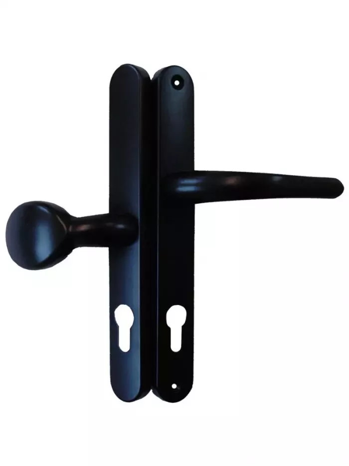 Vita Lever Pad Offset Door Handle 92 and 62mm PZ with 215mm Screw Fix - Image 2